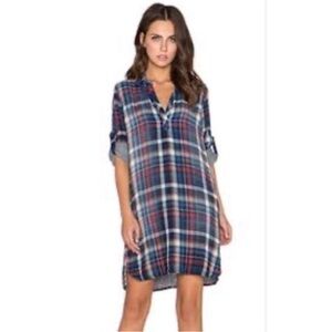 Francesca’s Flannel Dress